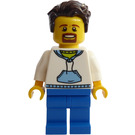 LEGO Man with White Sweatshirt Minifigure