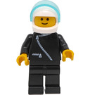 LEGO Man mit Zipper und Helm Minifigur