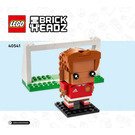 LEGO Manchester United Go Backstein Me 40541 Instructions