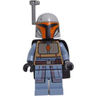 LEGO Mandalorian Tribe Warrior с Сив Каска Минифигурка