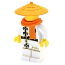 LEGO Mannequin mit Orange Hut und Schal Minifigur