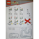 LEGO Manual Points with Track Set 4531 Instructions