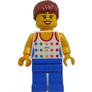 LEGO Marina Flicka med Rainbow Stjärna Tank Topp Minifigur