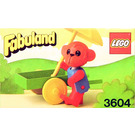 LEGO Mark Affe mit his Fruit Stall 3604