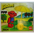 LEGO Mark Monkey with his Fruit Stall 3604 Instrucciones