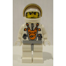 LEGO Mars Miner Unshaven und Messy Haar Minifigur