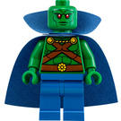 LEGO Martian Manhunter mit Umhang mit Kragen Minifigur