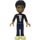 LEGO Martin met Wit Top en Zwart Jasje Minifiguur