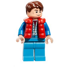 LEGO Marty McFly with Puffer Vest Minifigure