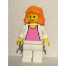 LEGO Mary Jane med Vit Jacka Minifigur