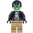 LEGO Masked Robber - Green Mask, Striped Shirt Minifigure
