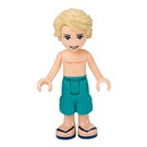 LEGO Mason con Turquoise Cargo Pants Minifigura