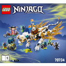 LEGO Master Wu Dragon 70734 Istruzioni