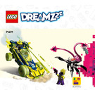 LEGO Mateo and the Z-Blob Action Race Car Set 71491 Instructions