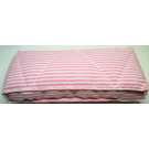 LEGO Mattress 6 x 14 mit Rosa Streifen (51161)