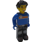 LEGO Max Blå Skjorte Minifigur