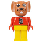 LEGO Maximillian Mouse with 8 on Top Fabuland Figure