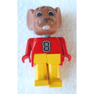 LEGO Maximillian Mouse mit 8 auf oben Fabuland Figur