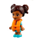 LEGO Maya (Micro Doll) with Crab Dress and Life Jacket Minifigure