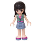 LEGO Maya met Groen Tied Shirt Minifiguur