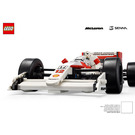 LEGO McLaren MP4/4 & Ayrton Senna Set 10330 Instructions