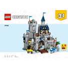 LEGO Medieval Horse Knight Castle Set 31168 Instructions