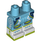 LEGO Medium azuurblauw Alien DJ Minifigure Heupen en benen (3815 / 75487)