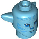 LEGO Medium Azure Ao'nung Minifigure Head with Ears (101720)