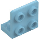 LEGO Medium Azure Bracket 1 x 2 - 2 x 2 Up (99207)