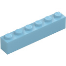 LEGO Medium azuurblauw Steen 1 x 6 (3009 / 30611)