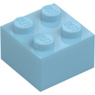 LEGO Medium azuurblauw Steen 2 x 2 (3003 / 6223)