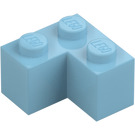 LEGO Mittleres Azur Stein 2 x 2 Ecke (2357)