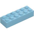 LEGO Medium Azure Klods 2 x 6 (2456 / 44237)