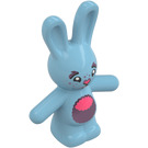 LEGO Medium Azure Bunny with Coral and Pink Stomach (66965 / 102960)