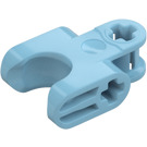 LEGO Medium Azure Connector 2 x 3 with Ball Socket and Smooth Sides and Rounded Edges (93571)