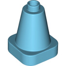 LEGO Medium Azure Duplo Cone 2 x 2 x 2 (16195 / 47408)