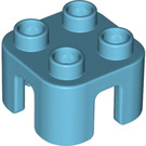 LEGO Duplo Medium Azure Stool (65273)