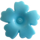 LEGO Medium Azure Flower with Serrated Petals (93080)