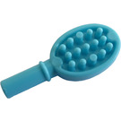 LEGO Azure Moyen Hairbrush avec Cœur (93080)