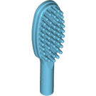 LEGO Mittleres Azure Hairbrush mit kurzem Griff (10mm) (3852)
