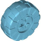 LEGO Medium Azure Hard Plastic Wheel Ø36 (3486)