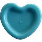 LEGO Medium Azure Heart with Small Pin