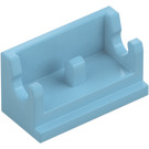 LEGO Medium Azure Hinge 1 x 2 Base (3937)