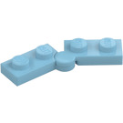 LEGO Medium Azure Hinge Plate 1 x 4 (1927 / 19954)