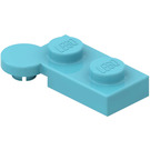 LEGO Medium azuurblauw Scharnier Plaat 1 x 4 Top (2430)