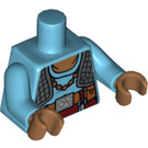 LEGO Medium Azure Maz Kanata Minifig Torso (973 / 76382)