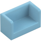 LEGO Medium Azure Panel 1 x 2 x 1 with Closed Corners (23969 / 35391)