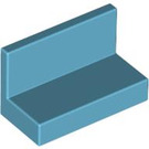 LEGO Medium azuurblauw Paneel 1 x 2 x 1 met vierkante hoeken (4865 / 30010)