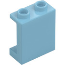 LEGO Mittleres Azure Paneel 1 x 2 x 2 mit Seitenstützen, Hohlnoppen (35378 / 87552)