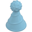 LEGO Medium Azure Party Hat med Lille Pin (24131)